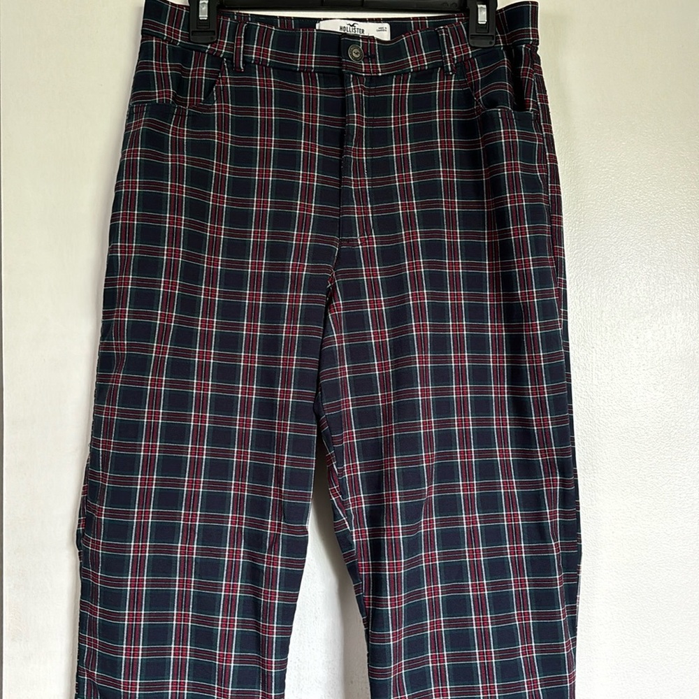 Hollister Plaid Pants